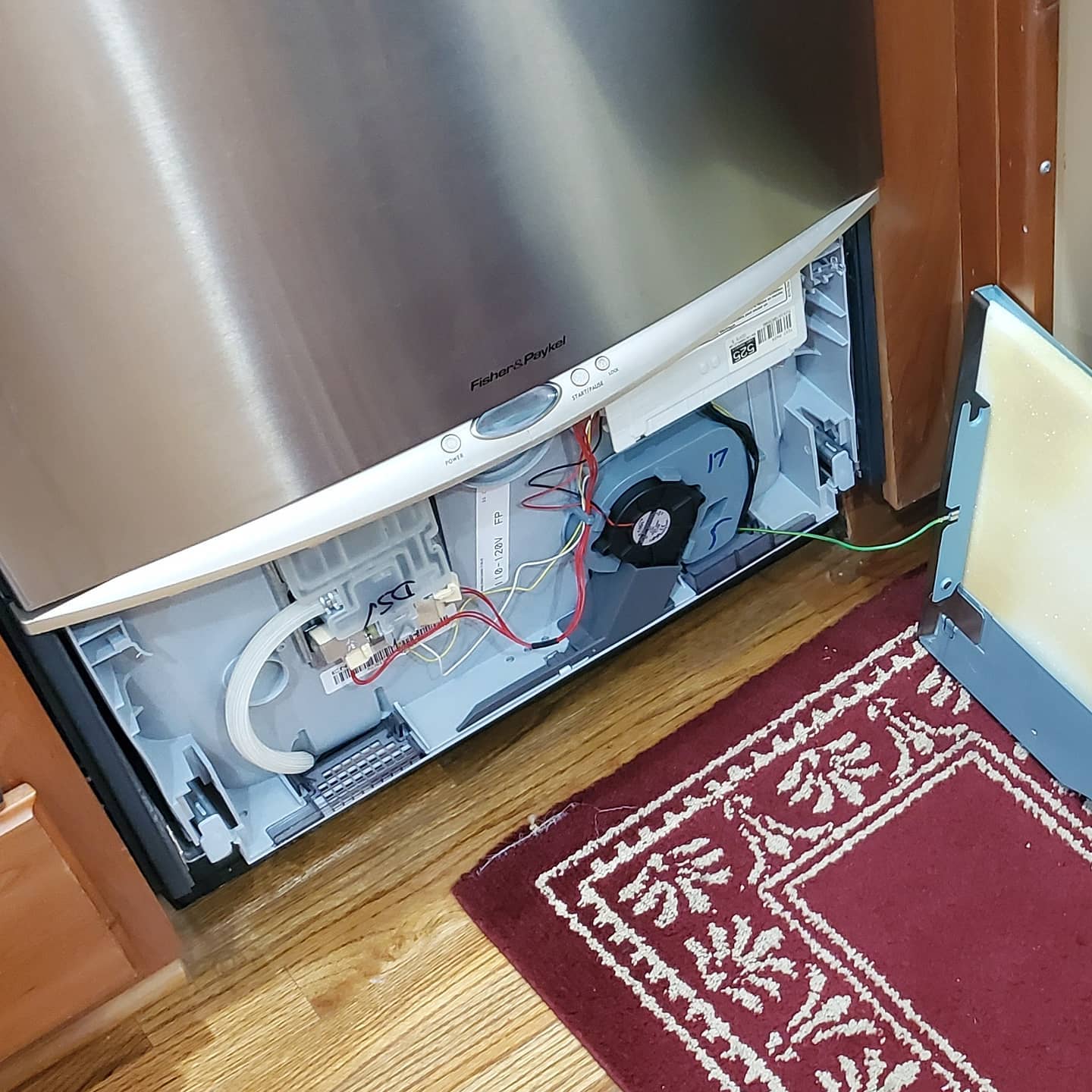 Fisher & Paykel dishwasher control board replacement